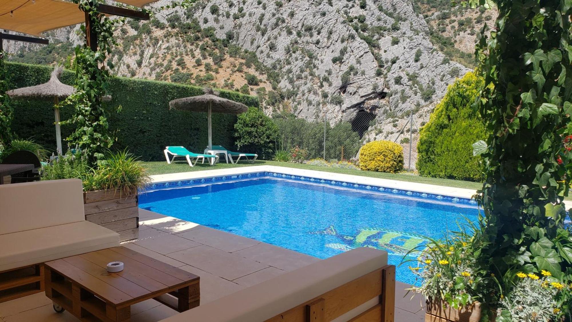 Villa Casitas Cueva Del Gato Benaoján Exterior foto